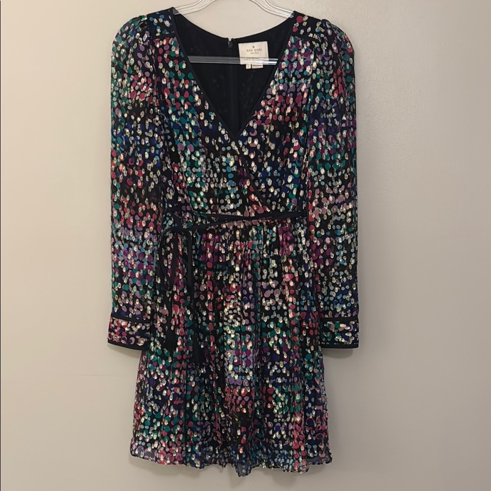 Kate Spade Multicolor Sequin Dress